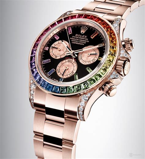 price of rolex rainbow daytona|Rolex daytona 116595 for sale.